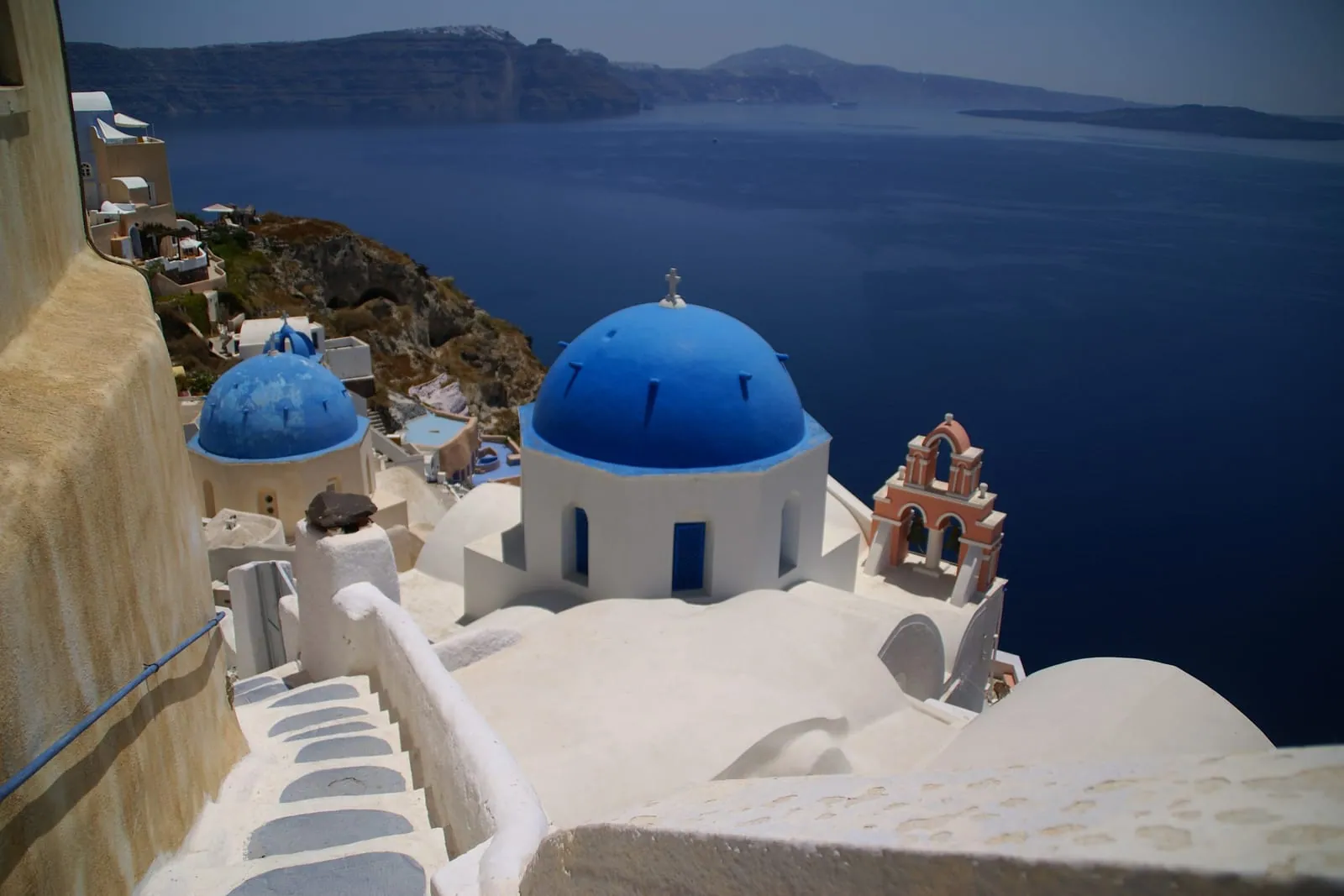 Greece Wonders: Athens Acropolis & Santorini Caldera Sunset