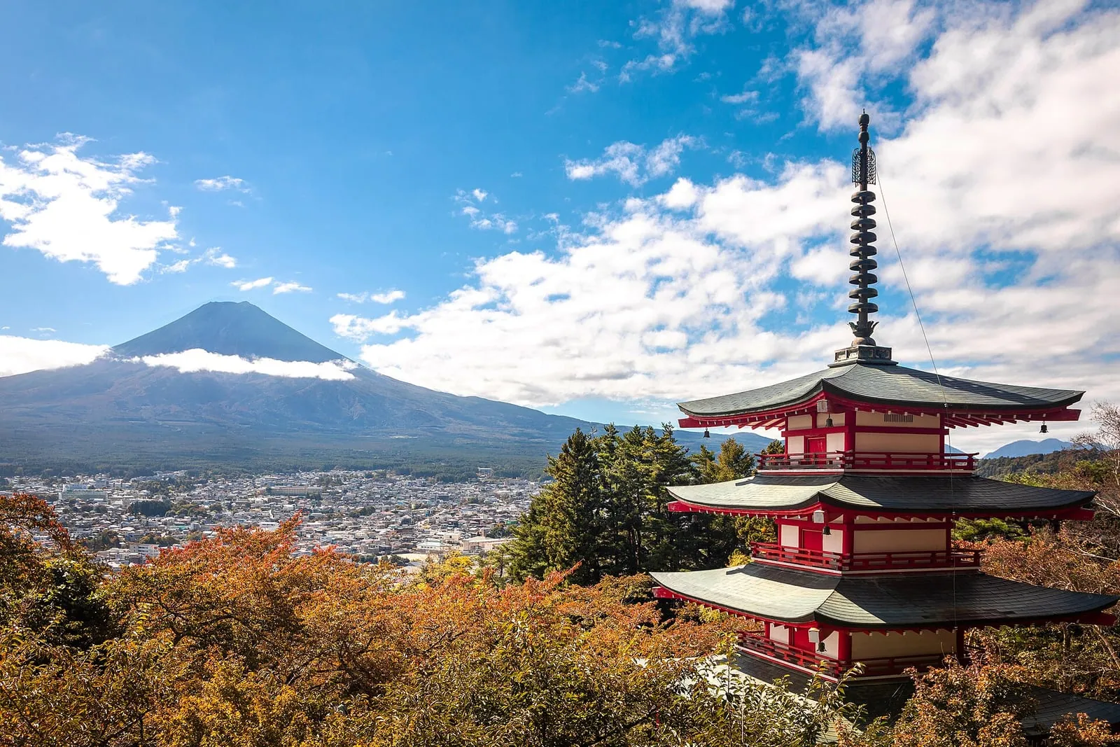 Japan Golden Route: Tokyo Skyline, Mt. Fuji & Kyoto Temples