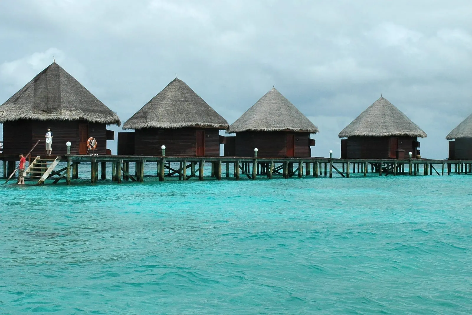 Overwater villas