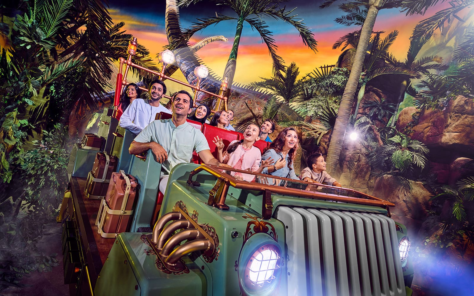 IMG Worlds of Adventure (World's Largest Indoor Theme Park) — Dubai