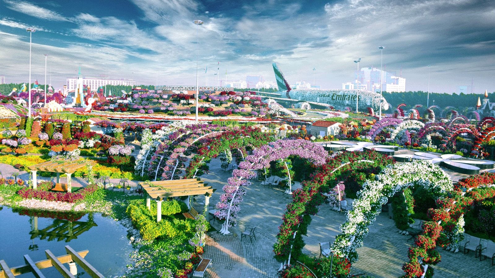 Dubai Miracle Garden (World's Largest Flower Garden) — Dubai