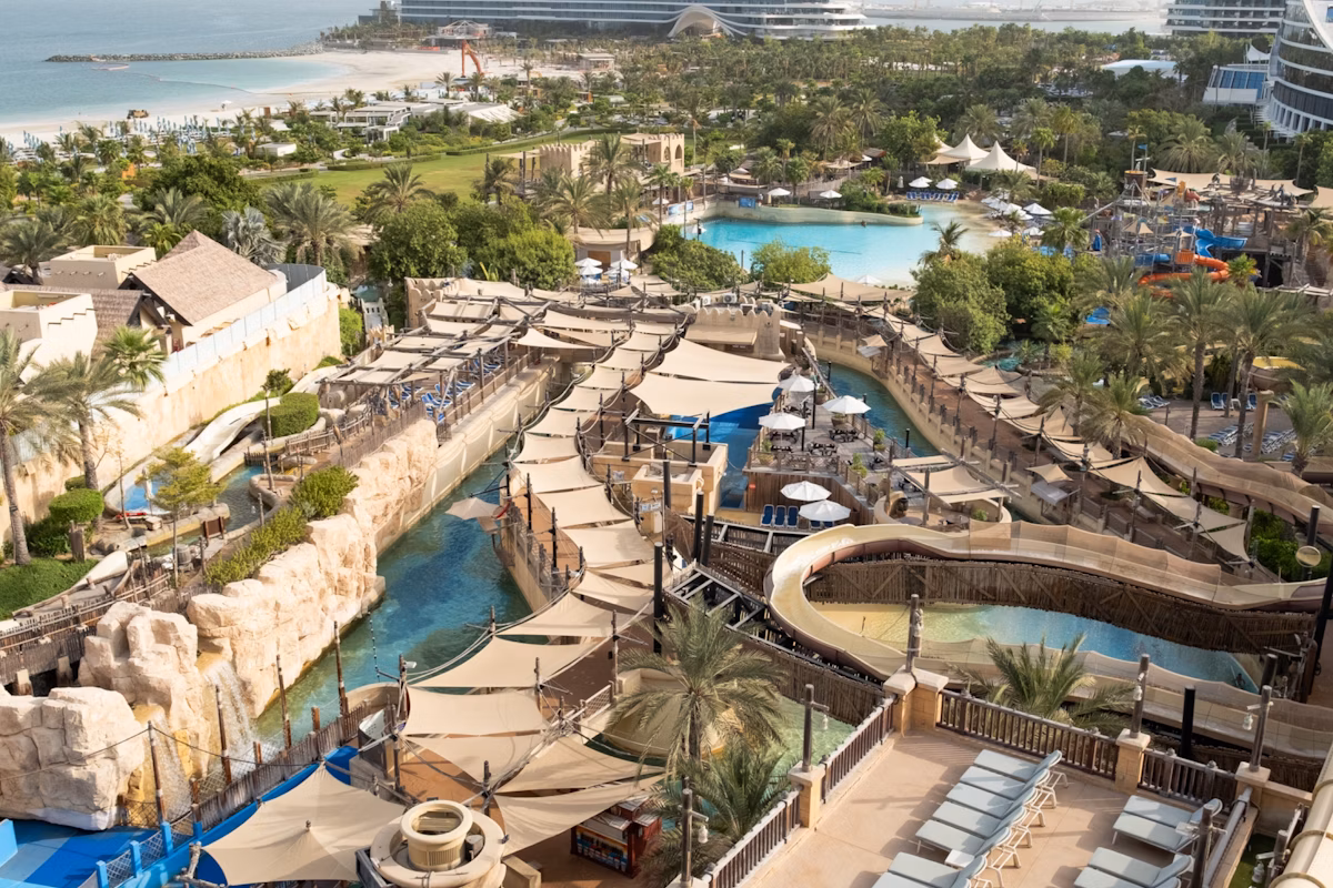 Wild Wadi Waterpark Jumeirah (Burj Al Arab View) — Dubai